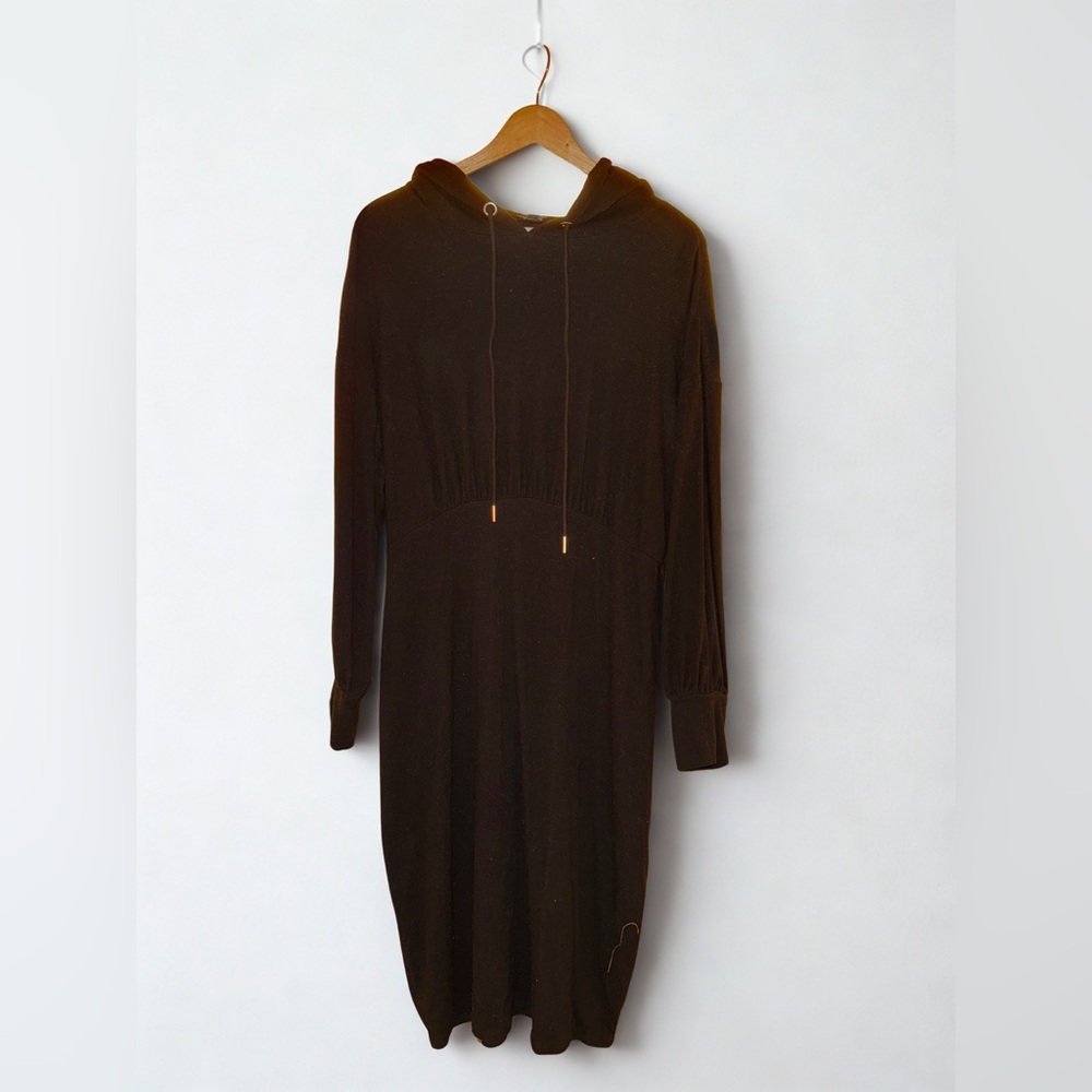 Black Hooded Dress